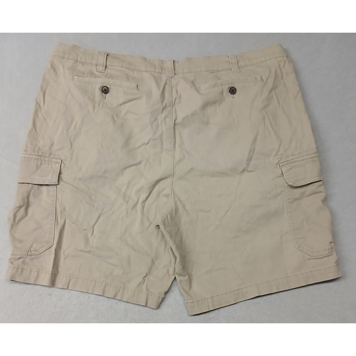 Croft & Barrow (40) Men's Beige Khaki Cargo Chino Shorts