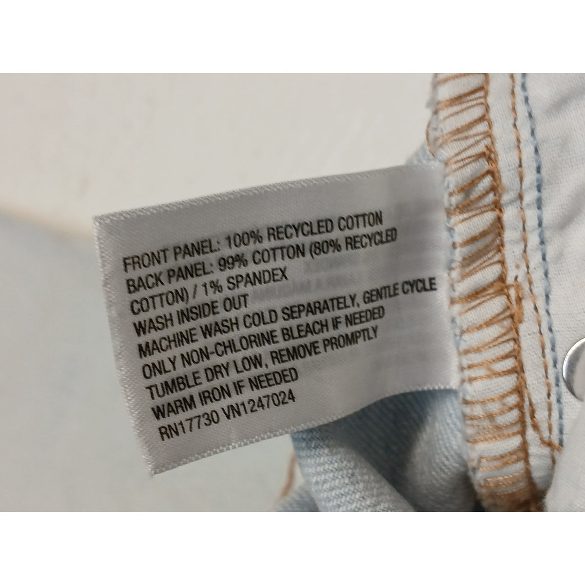 Wild Fable (12) Straight Leg Light Wash Denim Jeans