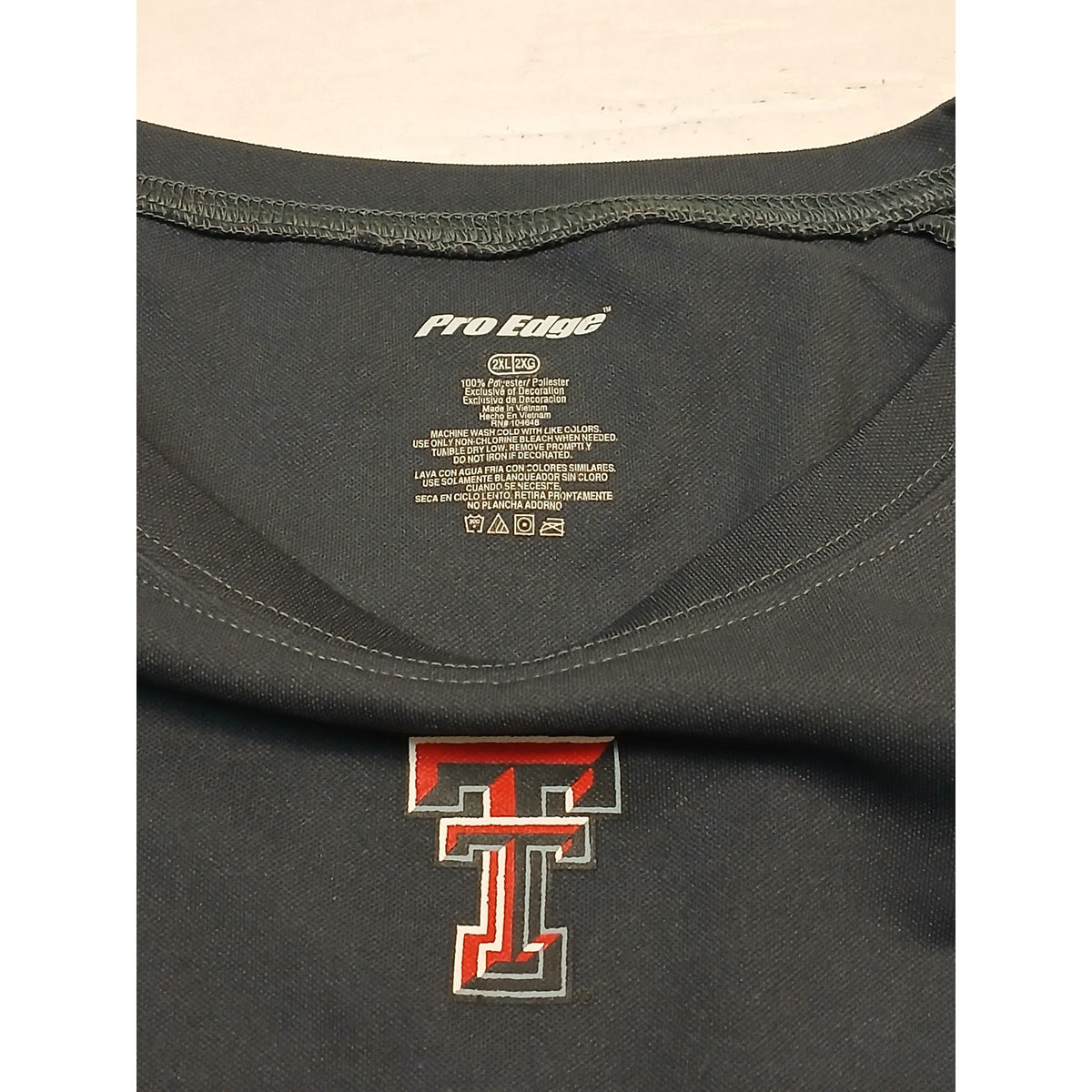 Pro Edge (2XL) Black Texas Tech Raiders Dri-Fit Shirt