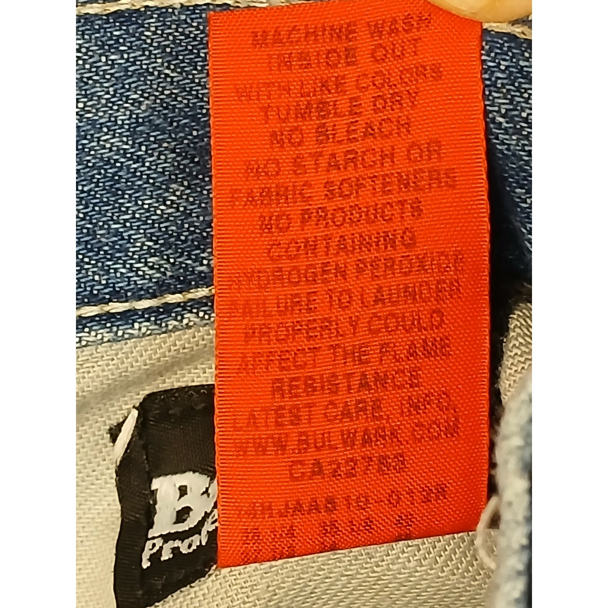 Bulwark (36x34) Flame Resistant Relaxed Straight Denim Jeans