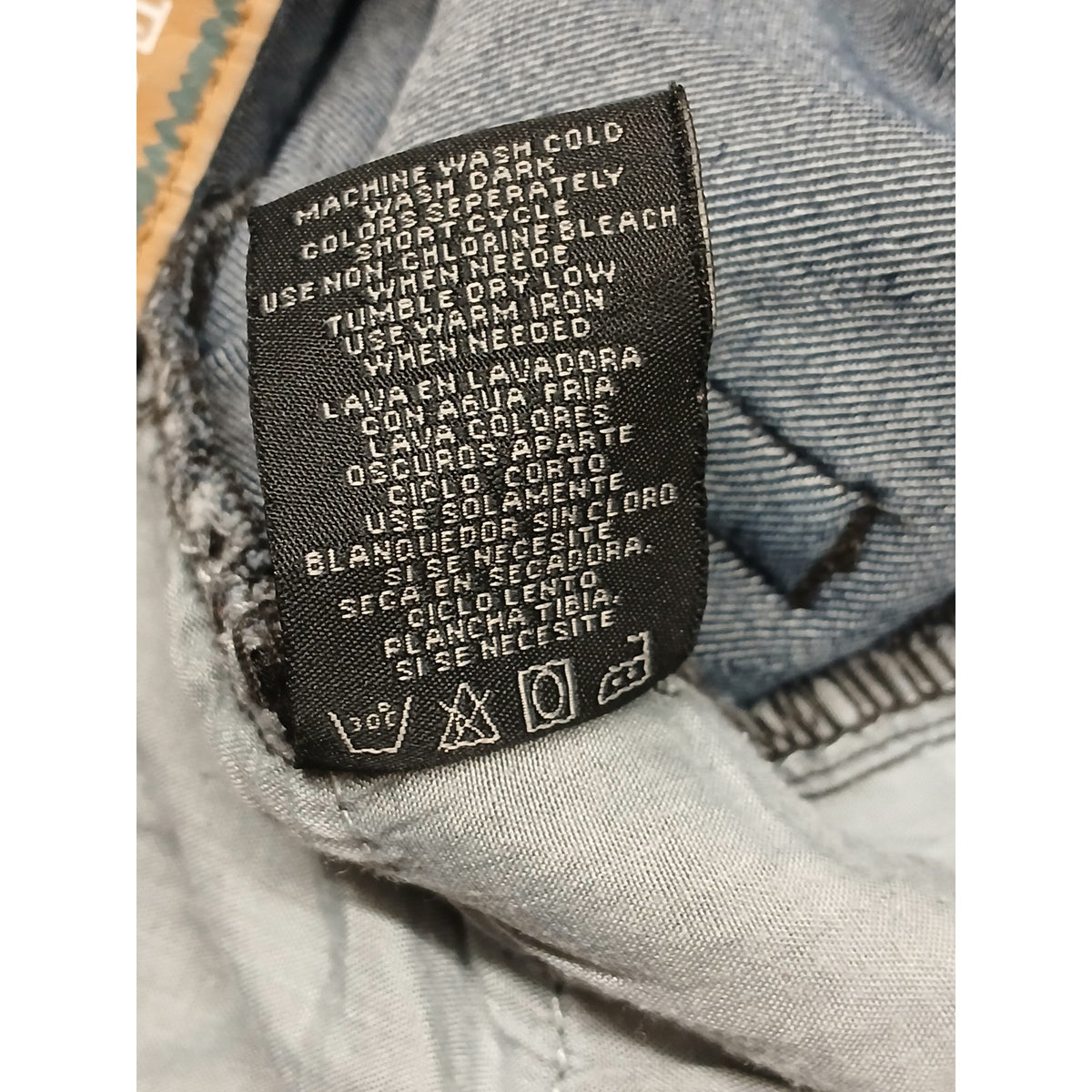 Recycled Blues (32x32) Straight Leg Blue Denim Jeans