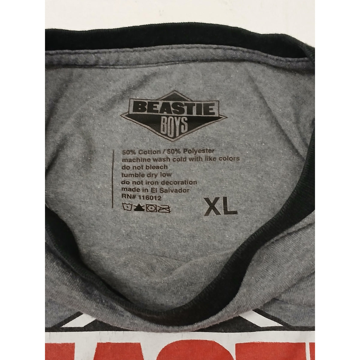 Beastie Boys (XL) Vintage Gray Short Sleeve TShirt