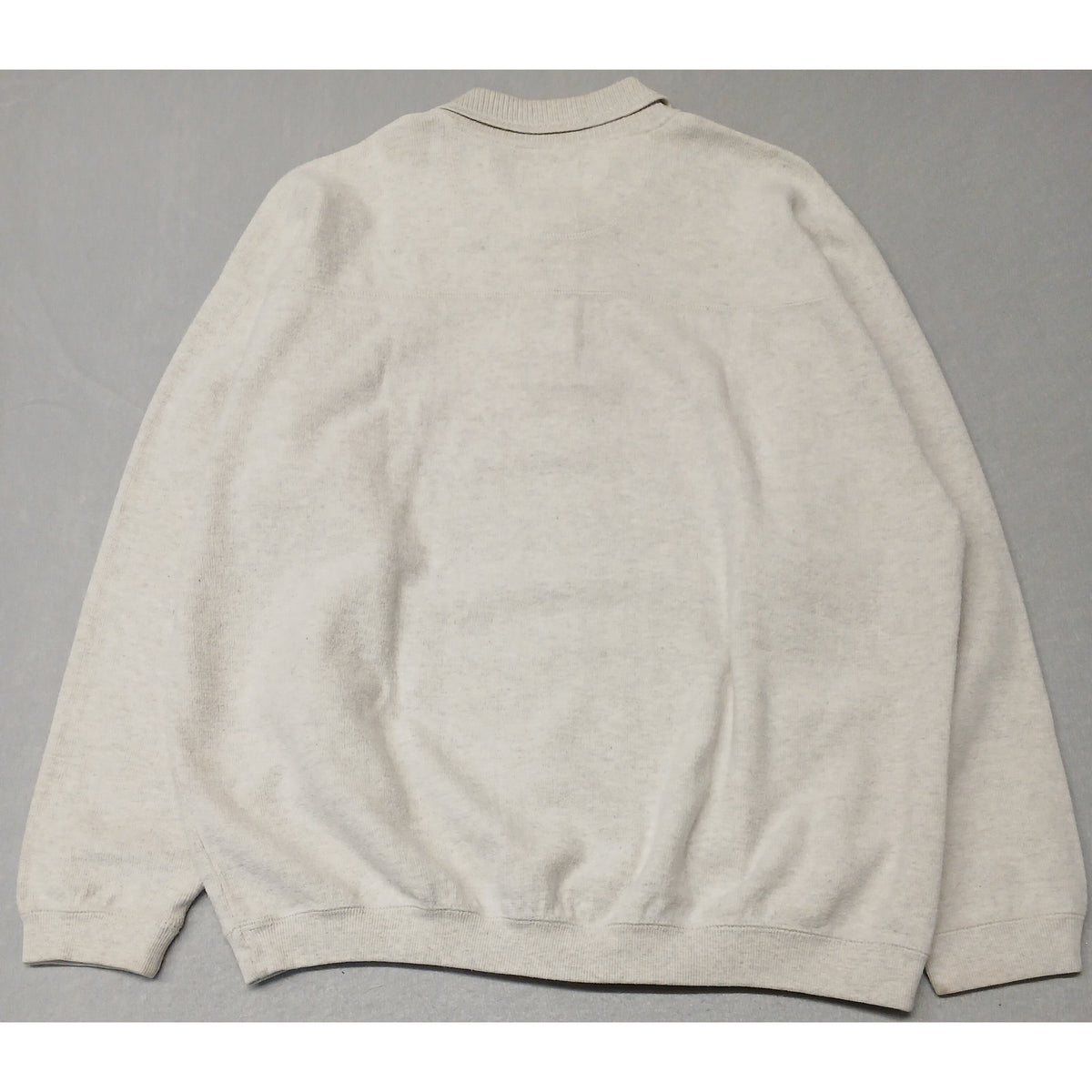 Original Island Sport (XL) Ivory Button Pullover Sweatshirt