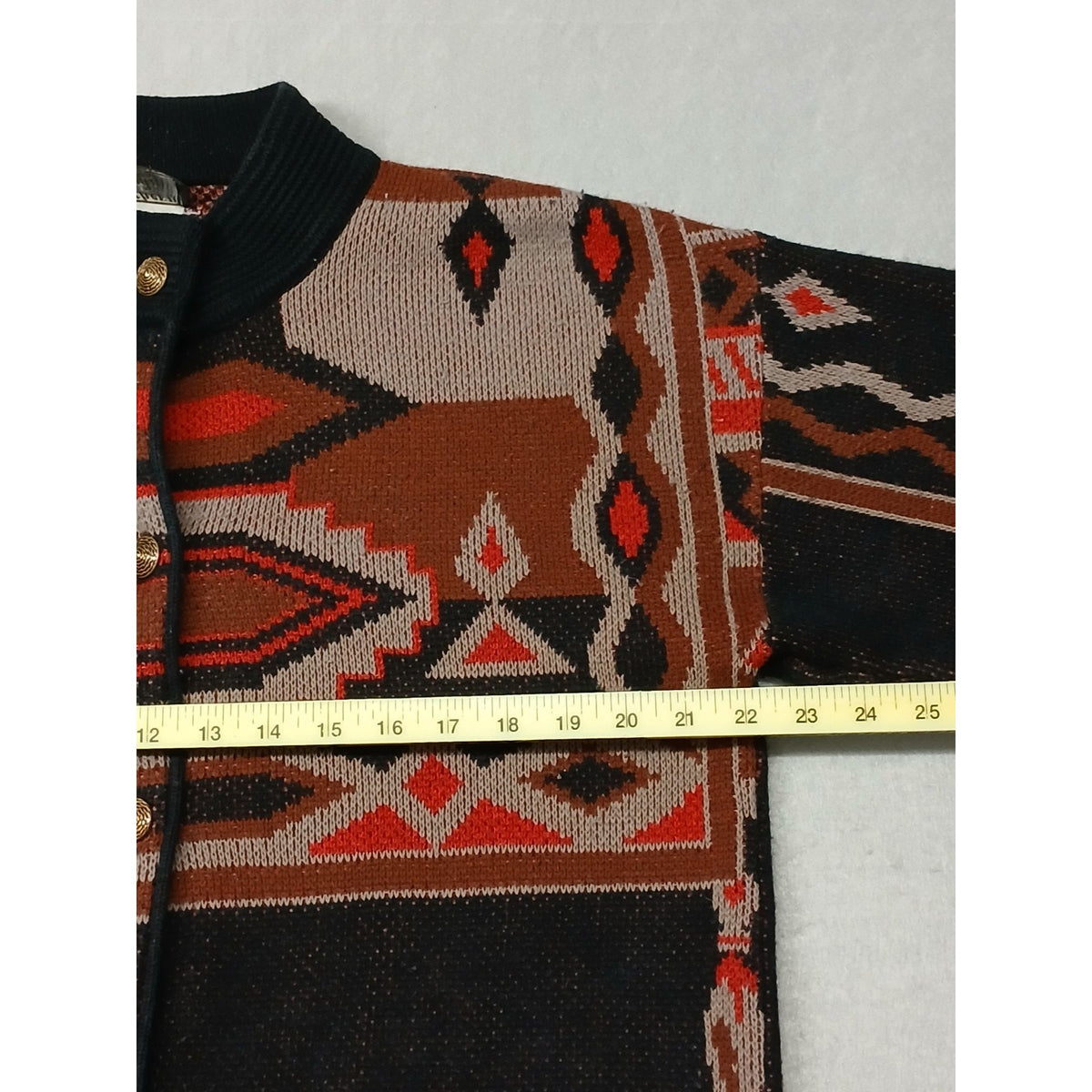 Southern Lady (No Size) Aztec Southwestern Button Cardigan