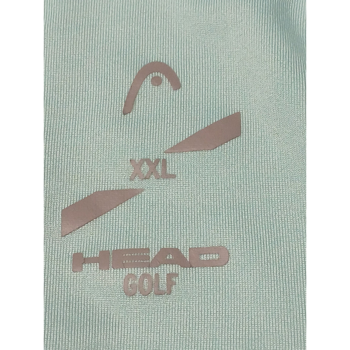 HEAD Golf (2XL) Light Turquoise Short Sleeve Polo Shirt