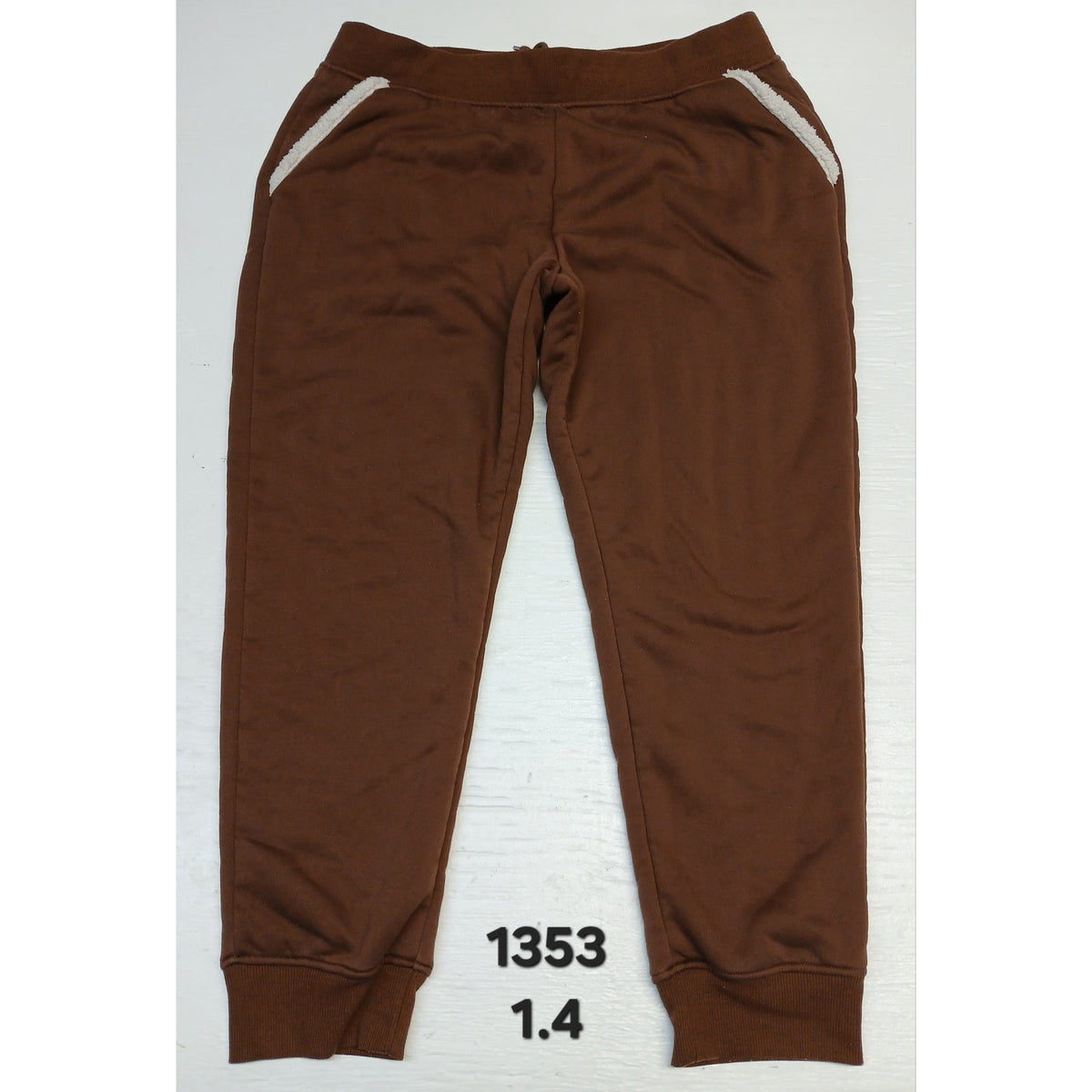 Members Mark (XL) Brown Insulated Pocketed Leggings Joggers