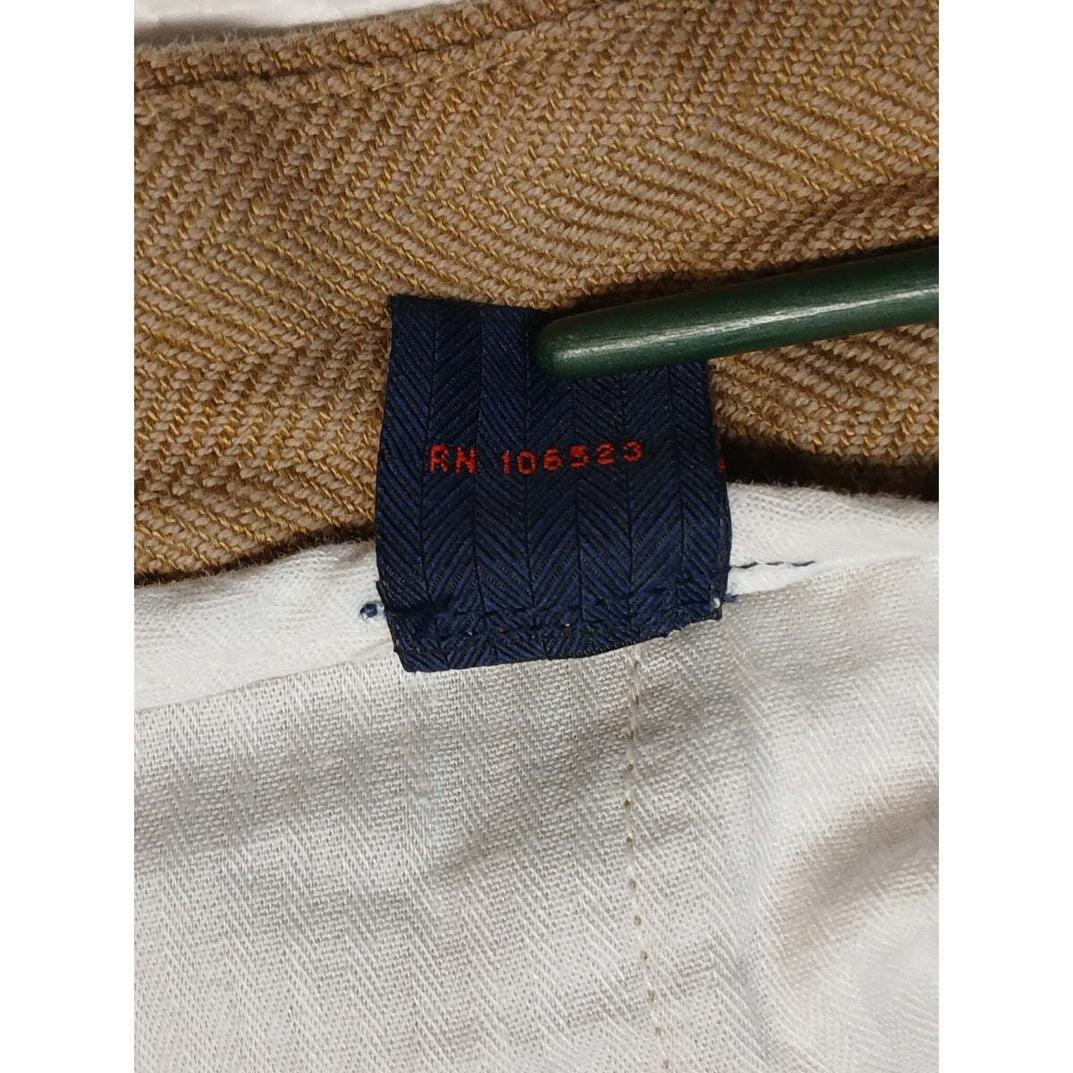Austin Reed (36) Brown Pleated Cotton Khaki Chino Shorts