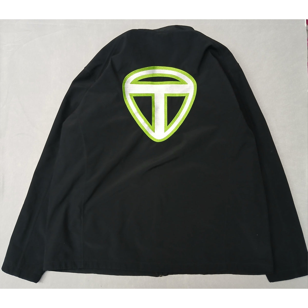 Port Authority (3XL) Black Poly Shell Fleece Zip Down Jacket