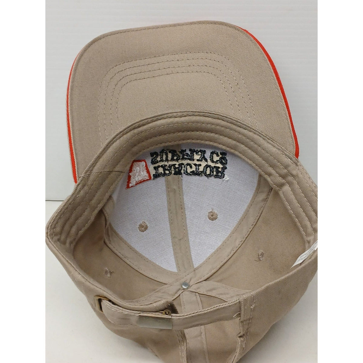 TSC Tractor Supply Co 1938 (OSFM) Strapback Beige Hat Cap