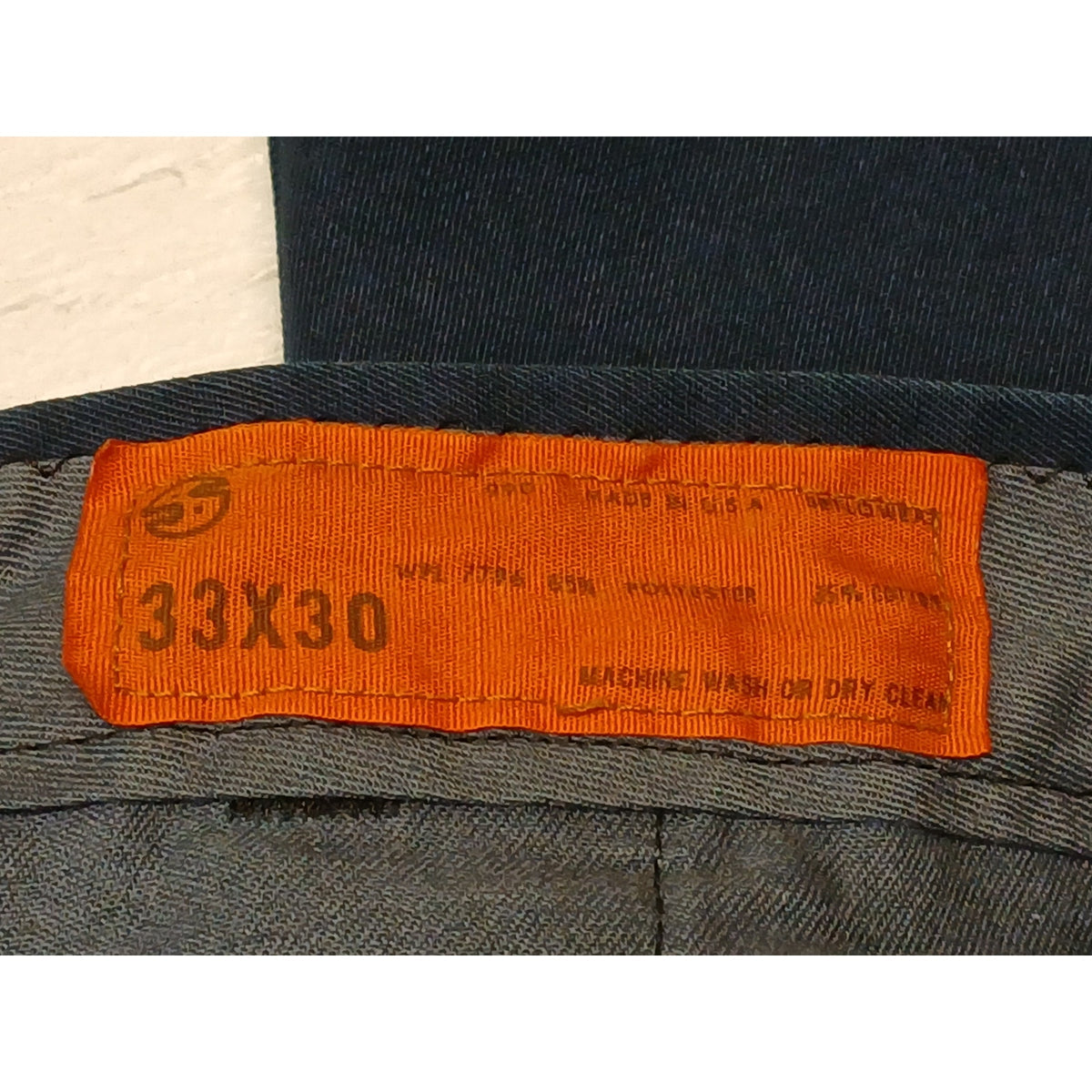 EG (33x30) Navy Blue Khaki Uniform Utility Work Chino Pants