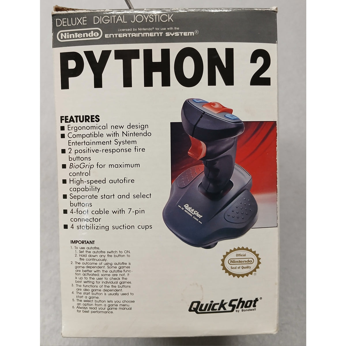 Nintendo Python Vintage Deluxe Digital Joystick