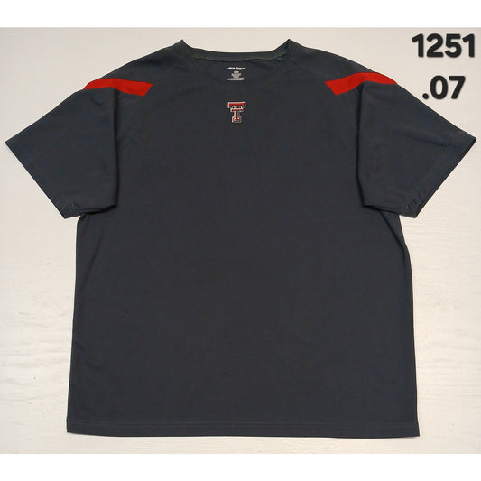 Pro Edge (2XL) Black Texas Tech Raiders Dri-Fit Shirt