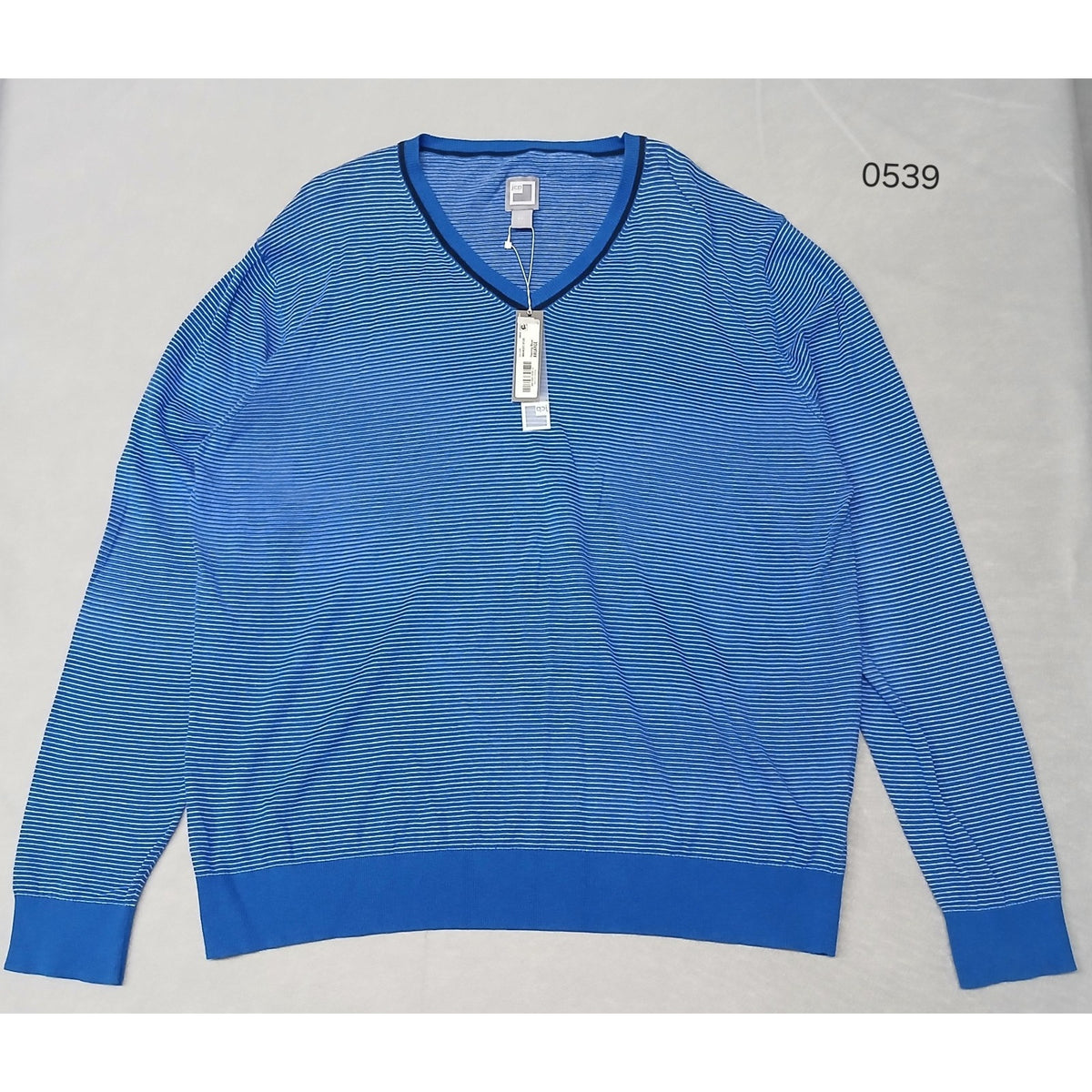 JCPenny (2XL) Men's Multicolor V-Neck Long Sleeve Sweater