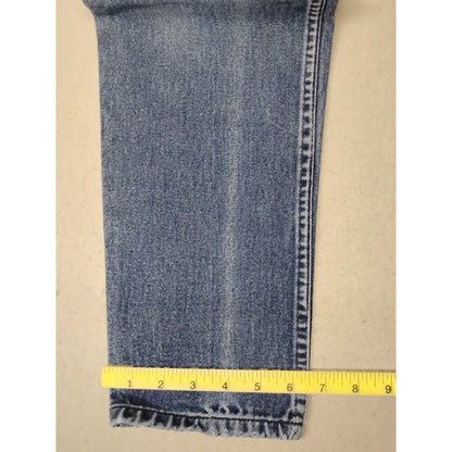 Saint Johns Bay (8) Womens Vintage Straight Blue Denim Jeans