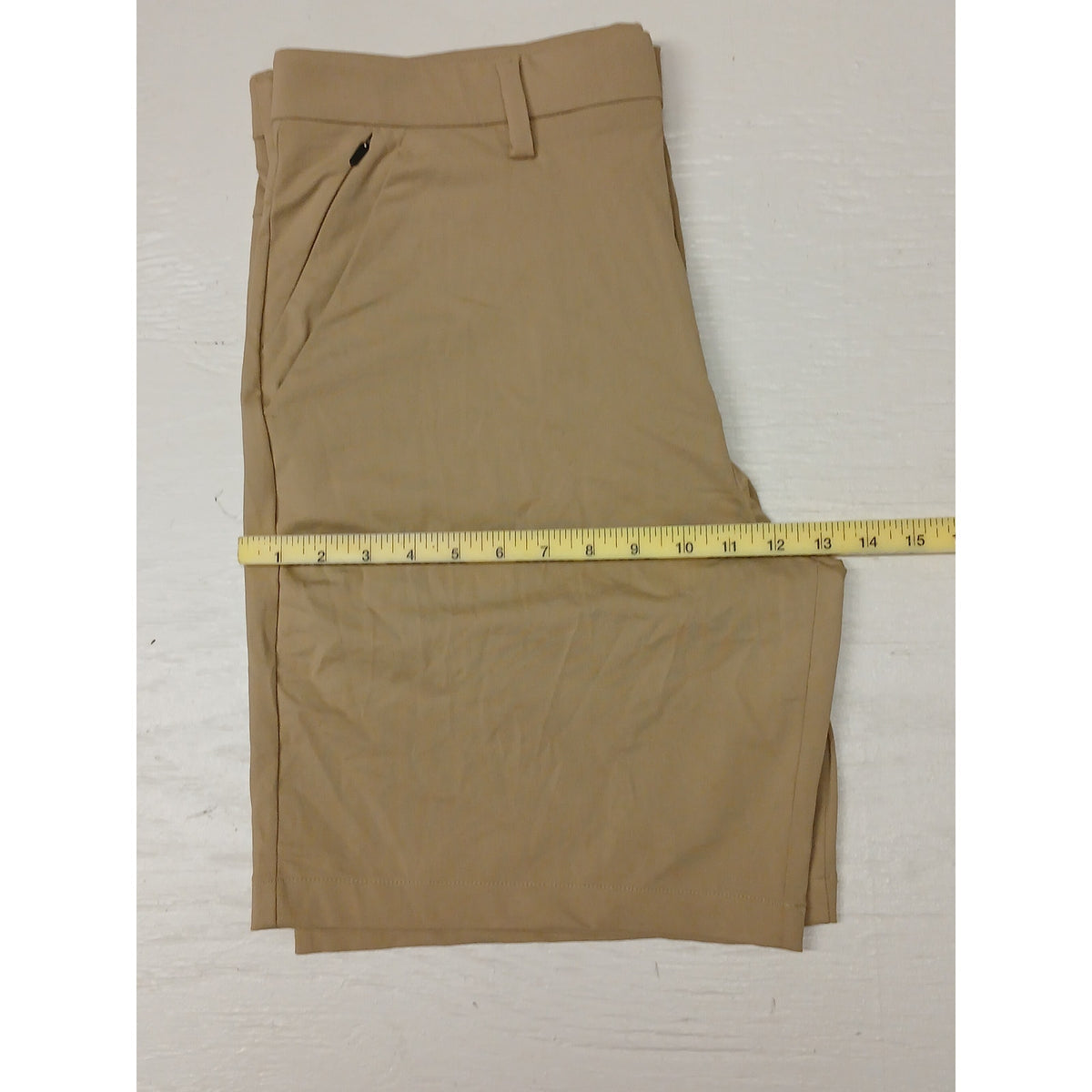 Stylus (36) Tan Dri-Fit Light Performance Chino Golf Shorts