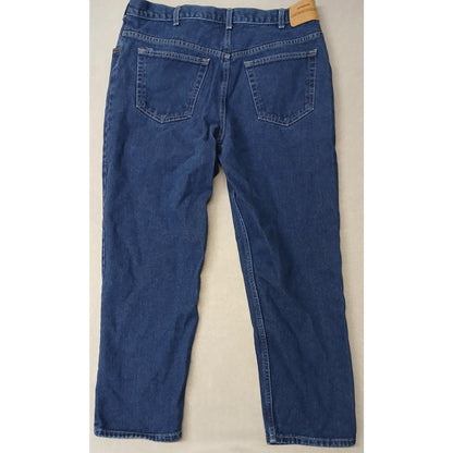 Canton River Blues (40x30) Relaxed Straight Blue Denim Jeans