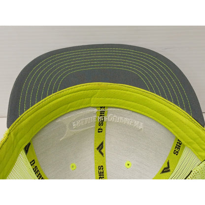 Pacific (OSFM) Neon Green Mesh Snapback Hat/Cap