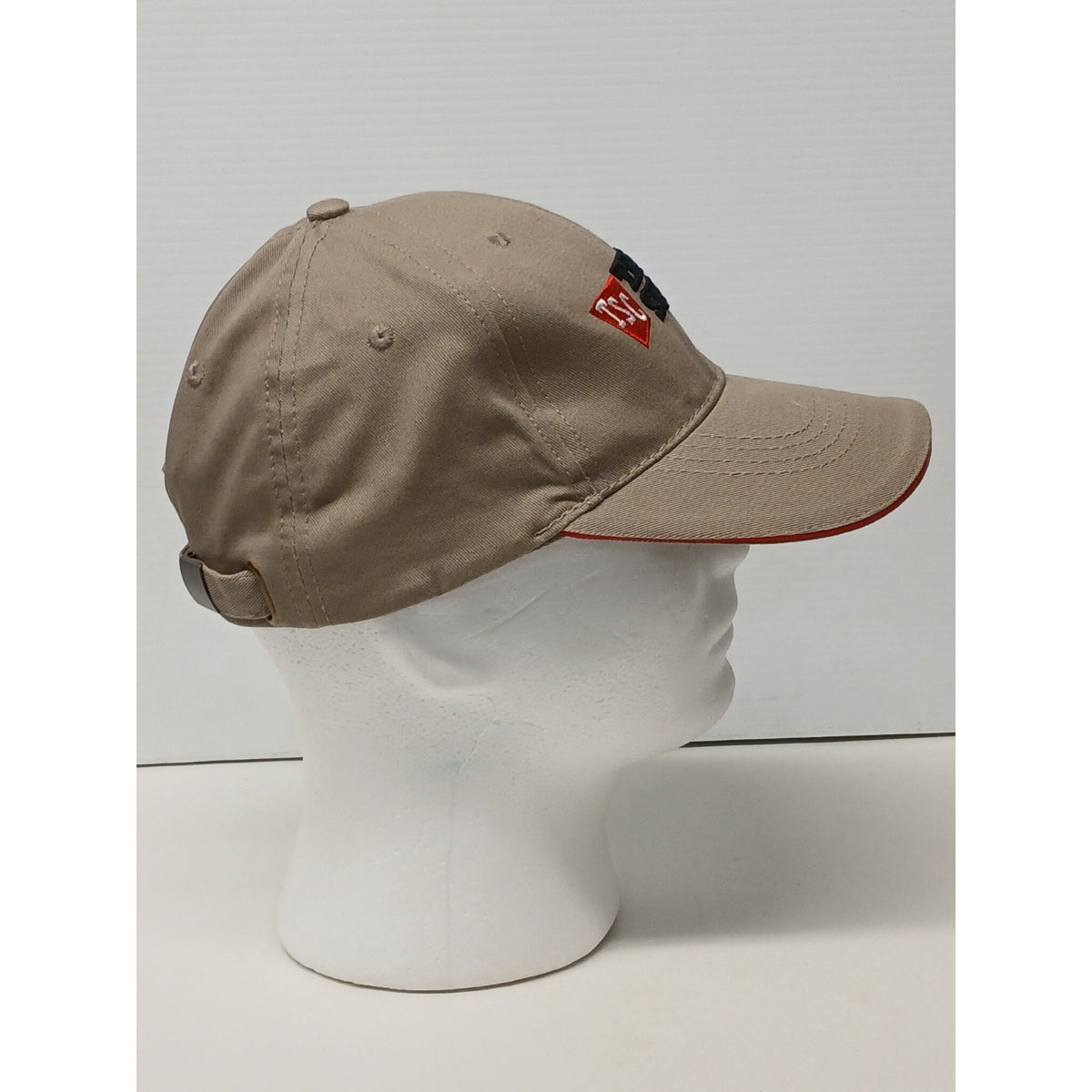 TSC Tractor Supply Co 1938 (OSFM) Strapback Beige Hat Cap