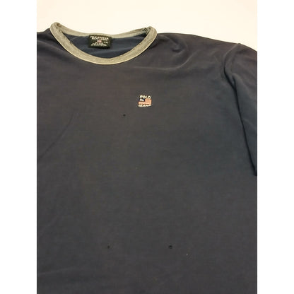Polo Ralph Lauren (2XL) Navy Blue Vintage Crew Neck TShirt