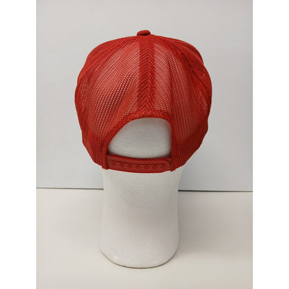 Richardson (OSFM) Printed Logo Trucker Red Hat Snapback