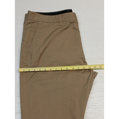 Volcom (40) Tan Straight Leg Skater Casual Chino Pants