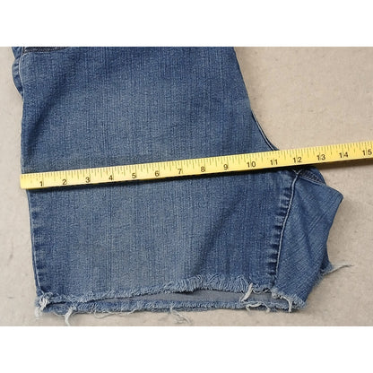 Nine West (16) Women's Cut-Off Blue Denim Jean shorts