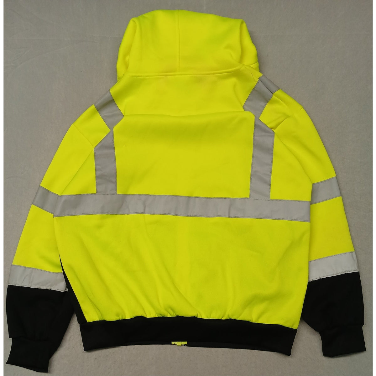 Cordova Cor-Brite (Large) Neon Yellow Hoodie Full Zip Jacket Model SJ401