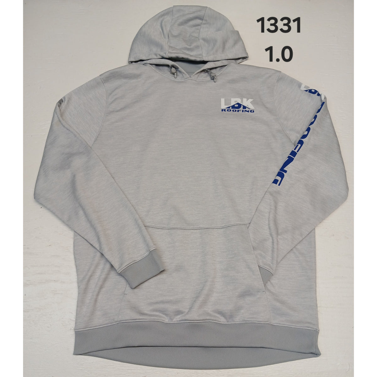 Under Armour (XLT) Gray Light Pouch Pocket Pullover Hoodie