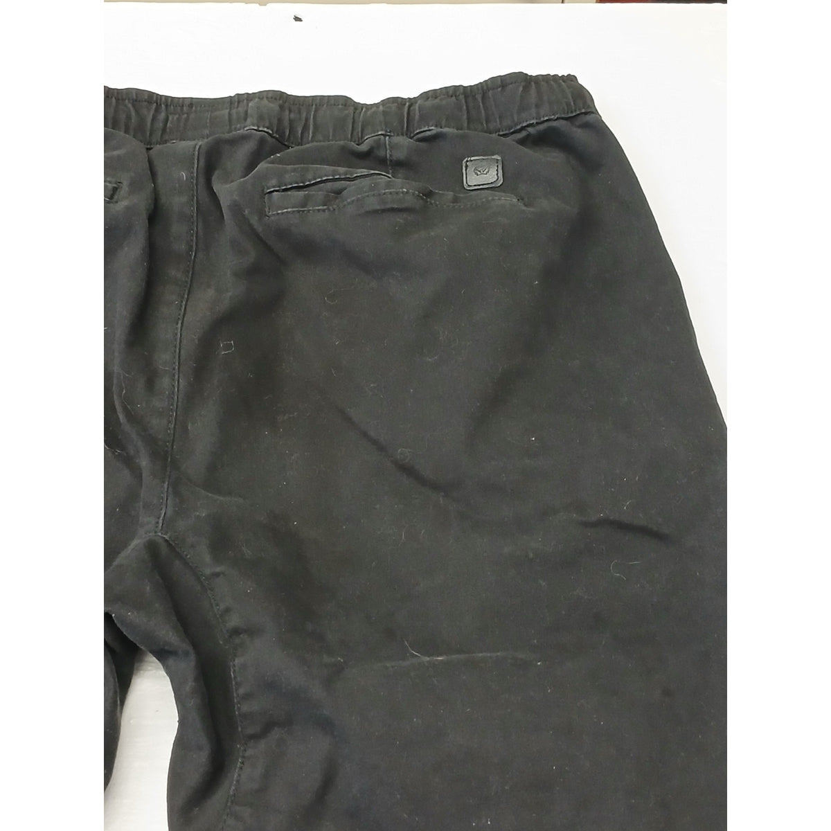 Steve's (Large) Black Skinny Ruffled Style Jeans