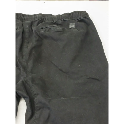 Steve's (Large) Black Skinny Ruffled Style Jeans