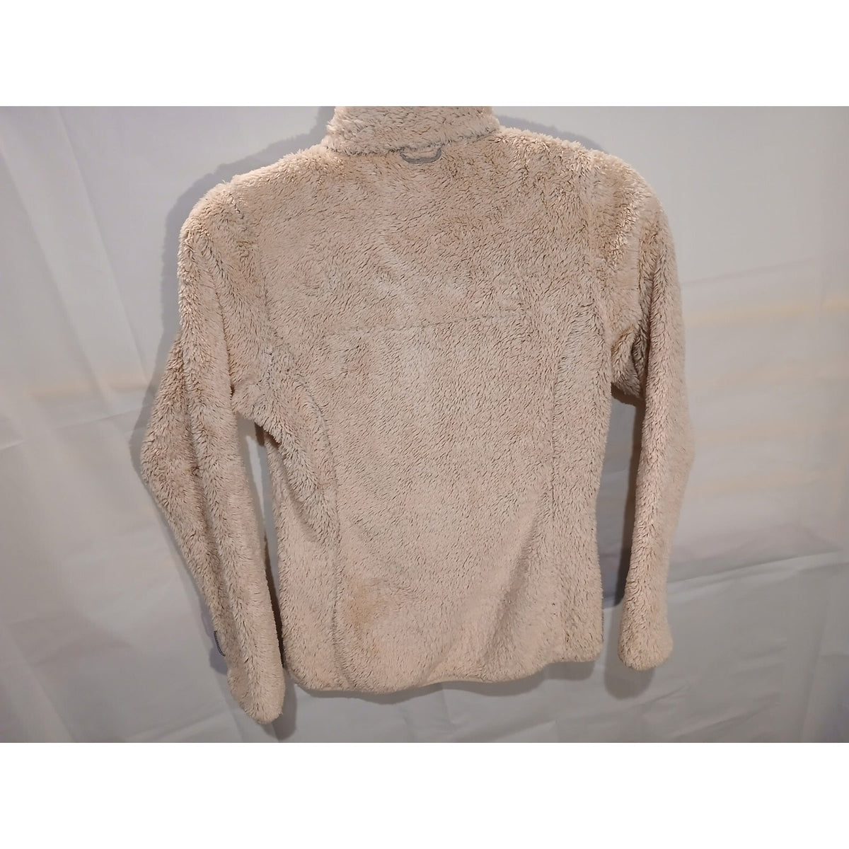 Columbia (Small) Beige Zip Fleece Pullover Fashion Jacket