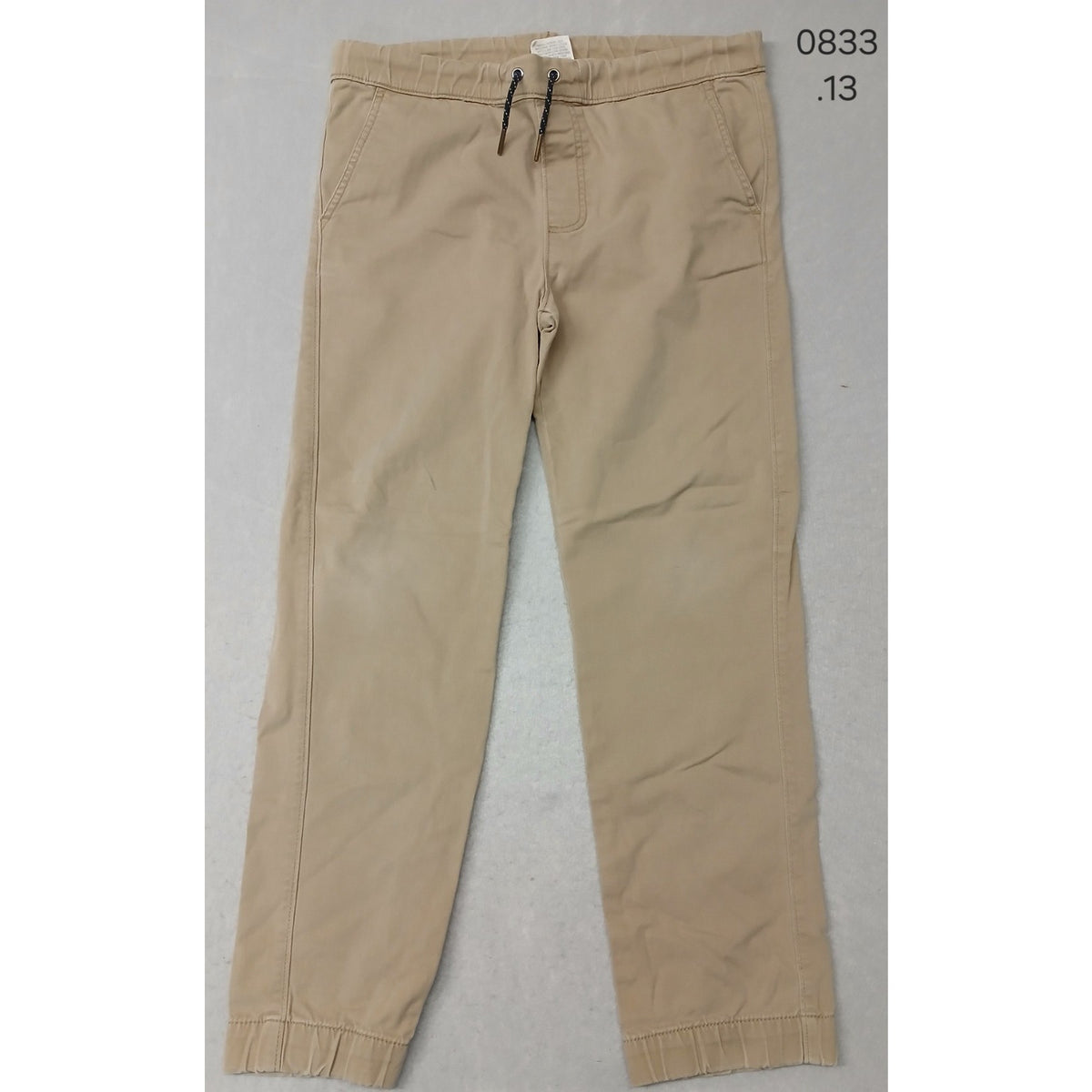 Urban Pipeline (Large) Beige Chino Khaki Stretch Ankle Pants
