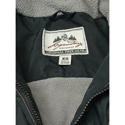 Legendary Whitetails (XS) Black Polar Trail Pro Series Winter Jacket