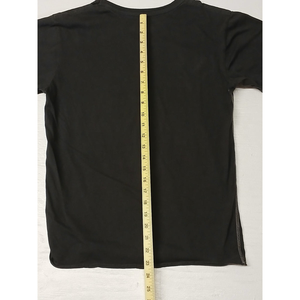Decoded (Small) Black Cotton Crew Neck Short Sleeve Tshirt