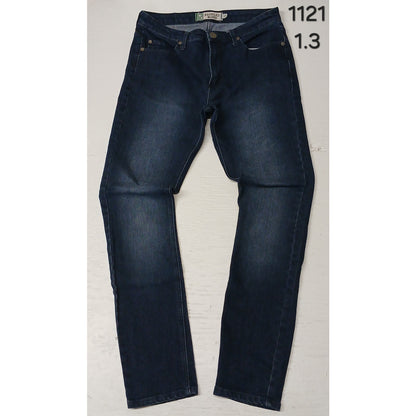 Recycled Blues (32x32) Straight Leg Blue Denim Jeans