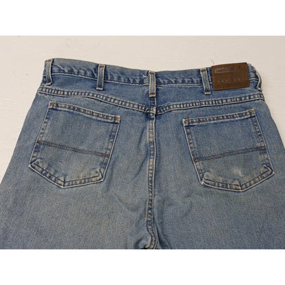 Unifirst Men's Blue Denim (38x34) Comfort Straight Jeans