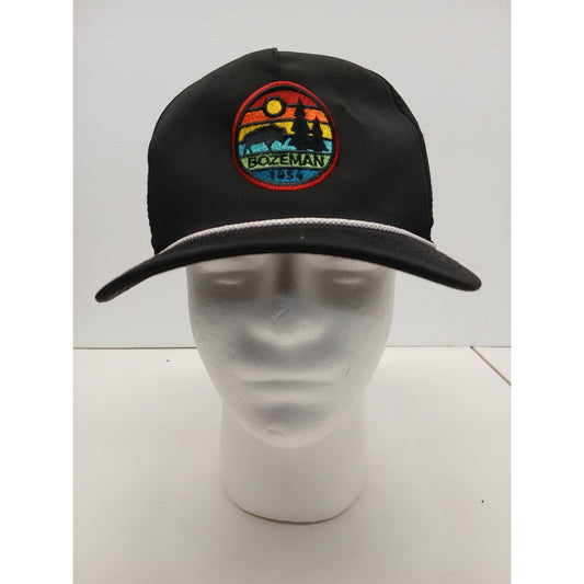 Imperial Bozeman 1954 (OSFM) Black Snapback Trucker Cap