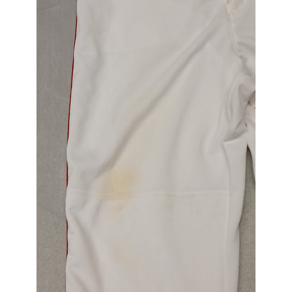 Under Armour (XL) White Red Pin Stripe Sports Stretch Pants