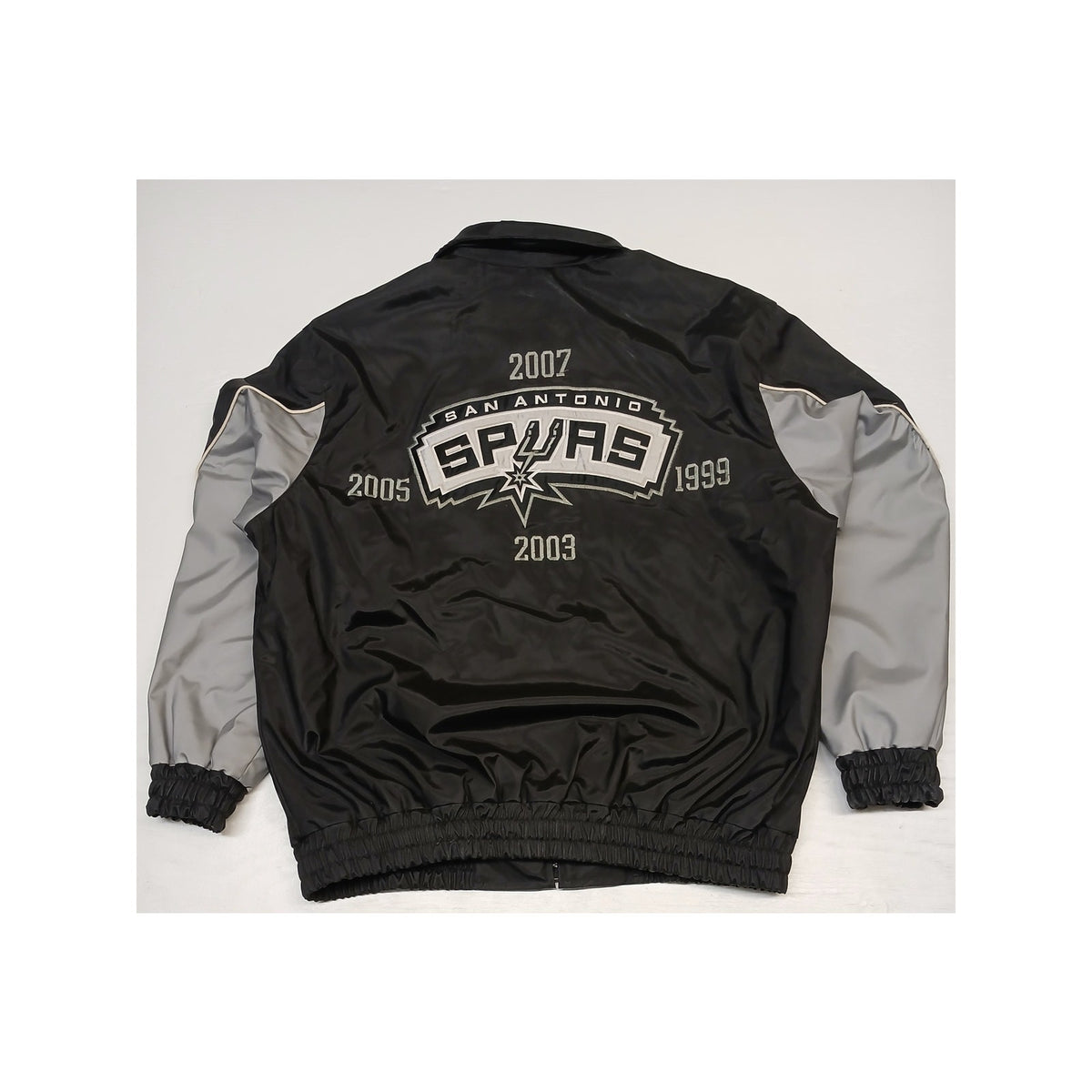 NBA (L) Vintage Spurs Multi-Championship Leather Jacket