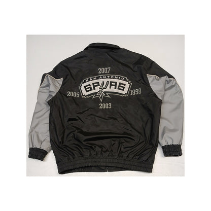 NBA (L) Vintage Spurs Multi-Championship Leather Jacket