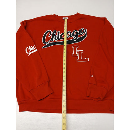 Better Together (Large) Red Chicago Illinois Sweatshirt