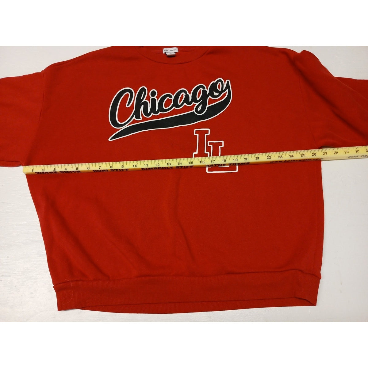 Better Together (Large) Red Chicago Illinois Sweatshirt