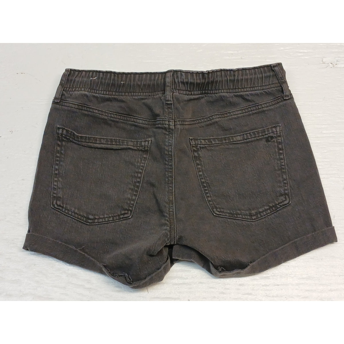 American Eagle (4) Next Level Stretch Black Denim Shorts
