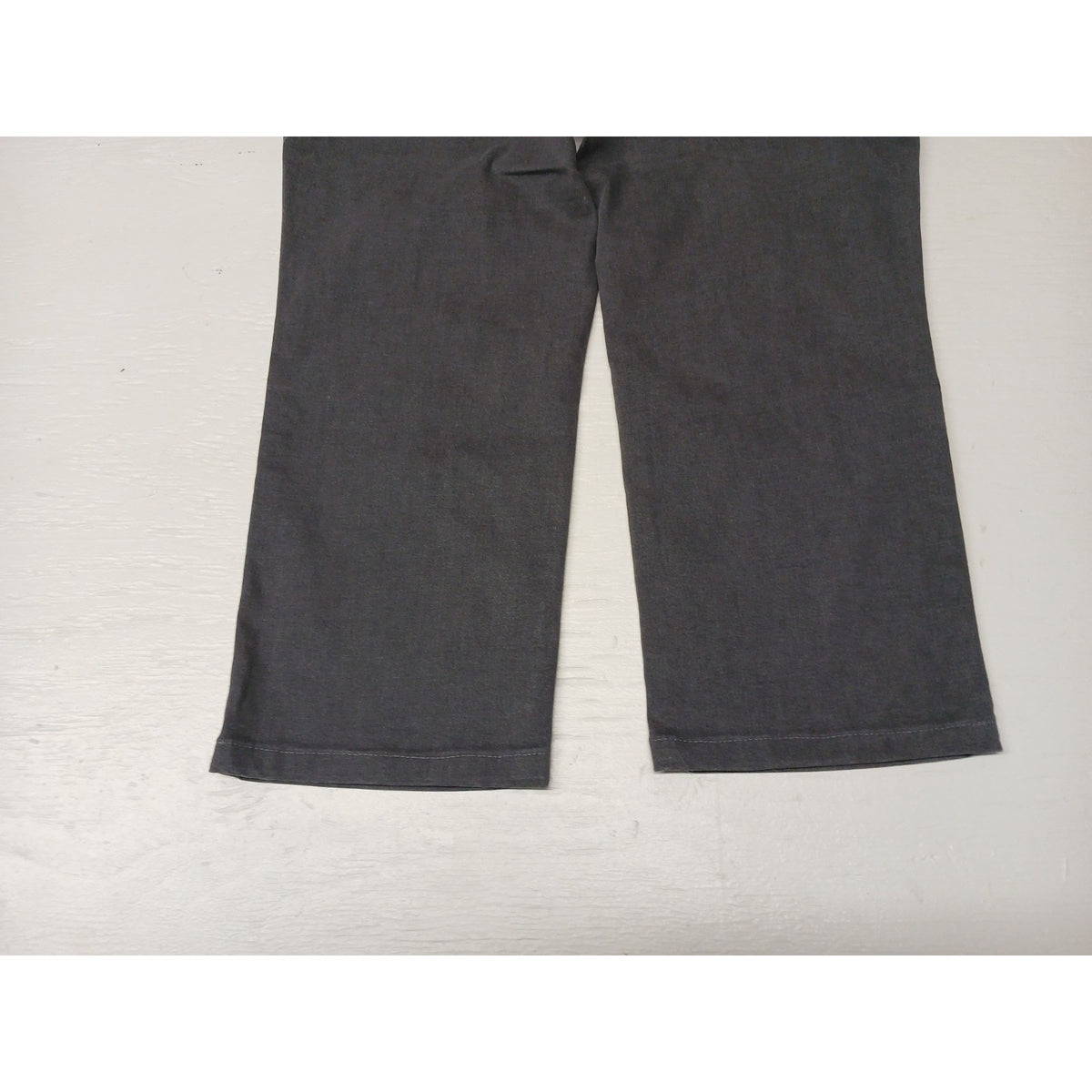 Wit & Wisdom (12) Womens Gray Relaxed Straight Fit Jeans