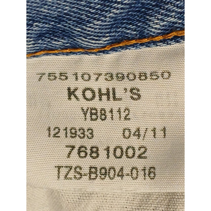 Khol's Urban Up Pipline (40x30) Men's Straight Fit Blue Denim Jeans