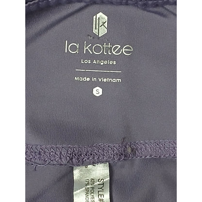 La Kottee (Small) Purple High Waisted Yoga Leggings