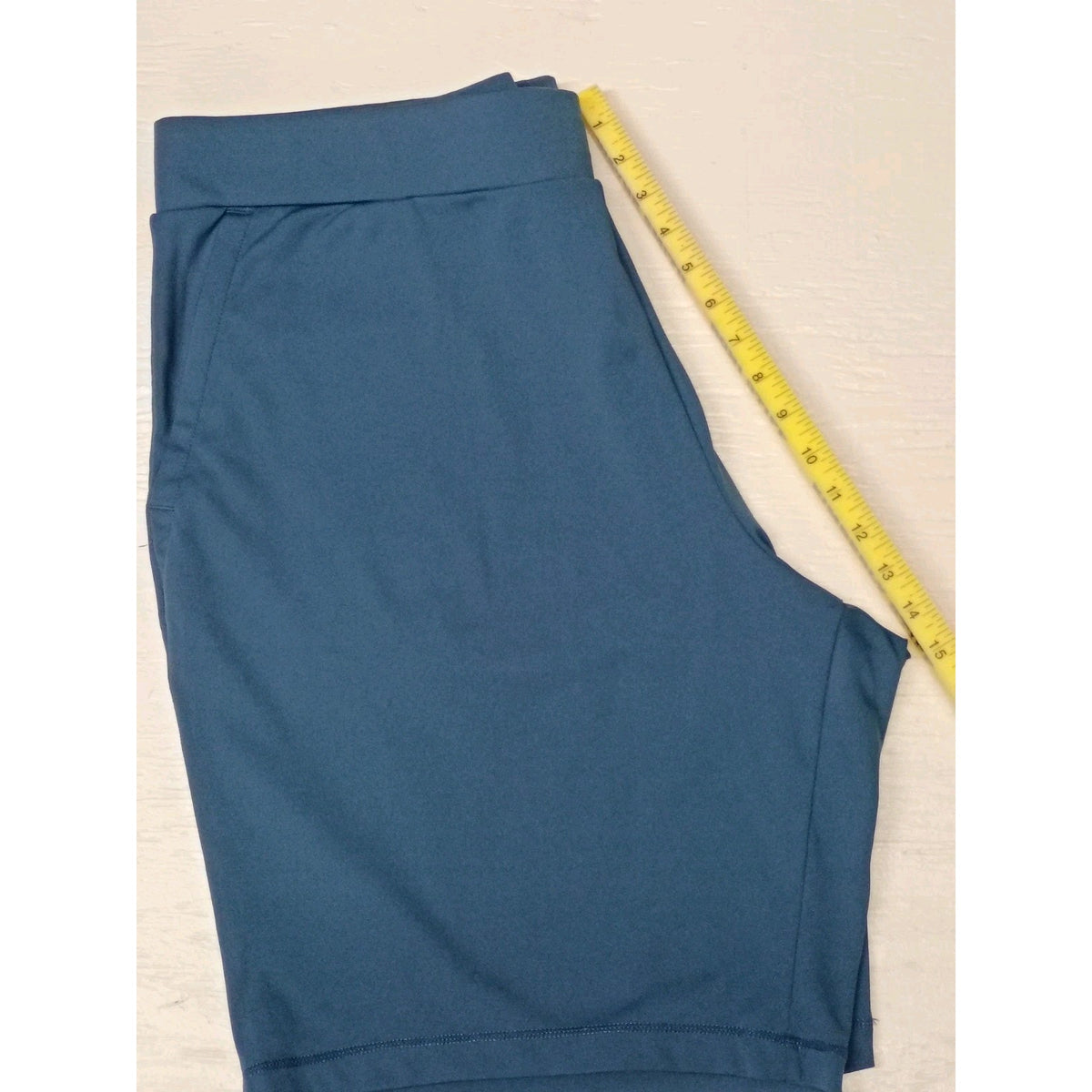 32 Cool (2XL) Mens Stretch Athletic Chino Blue Shorts