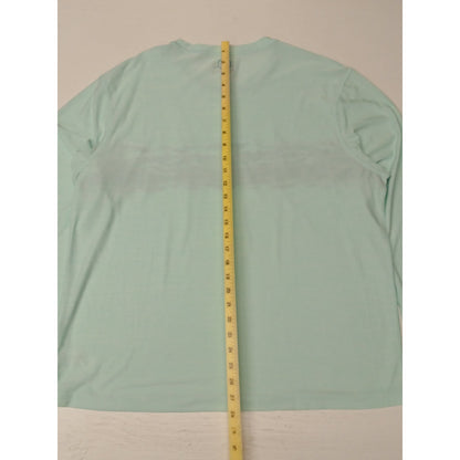 Mountain & Isles (XL) Teal Long Sleeve Dri Fit Pullover Shirt