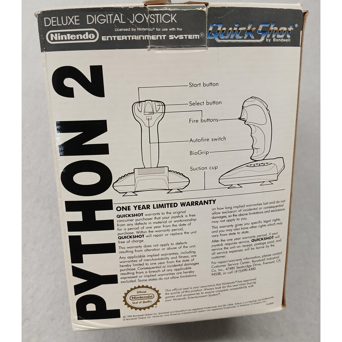 Nintendo Python Vintage Deluxe Digital Joystick