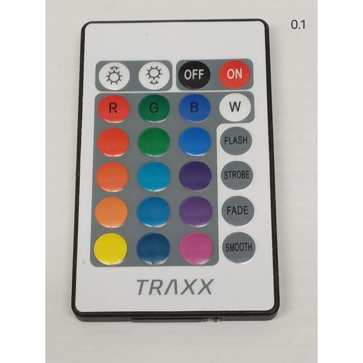 Traxx LED Multicolor Light Remote Control Electronic Device